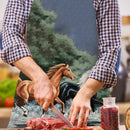 #A Kitchen Dancing Printed Linen Apron Waterproof Pinafore Home Cleaning for W