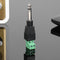6.35mm Mono TS Male to AV Screw Video Balun Terminal Adapter Converter Plug