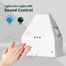 The Clapper Sound Activated Clap On /Off Light Switch Adapter Wall Outlet E3X1