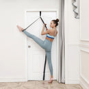 Door Sports Yoga Ballet Band Dance Exercise Soft Leg Stretcher Belt (Black)