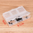 Home Plastic Case Storage Tablet Container 6-day Medicine Holder Pill Boxes