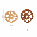 Anti-scald Mat Wood Pads Coffee Mug Pad Lotus Root Slice Tea Cup Mats