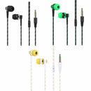 Mobile Phone Wired Earpiece HiFi Headphone Stereo In-Ear Earphone 3.5mm Earbuds