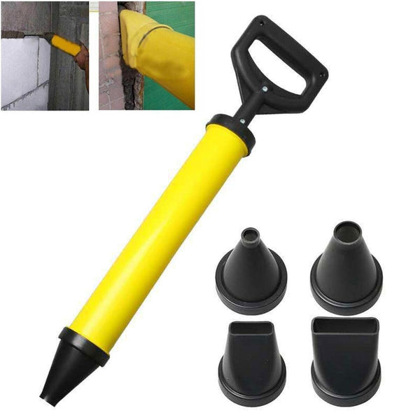 5Pcs/Set Caulking Gun Cement Lime Pump Grouting Mortar Sprayer  Grout Fillings`
