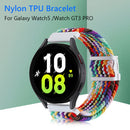#A Nylon Watch Strap Adjustable 20mm Watch Wrist Strap for Huawei Watch GT3 PRO/