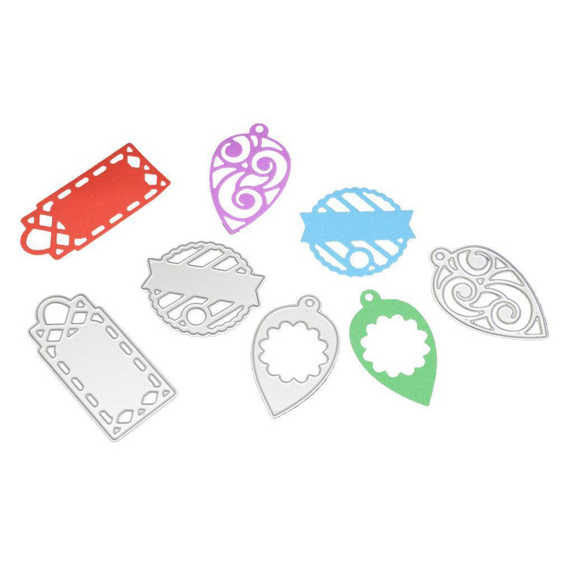 4pcs Metal Punching Molds Stencil Scrapbooking Paper Cards Craft Embossing Mold