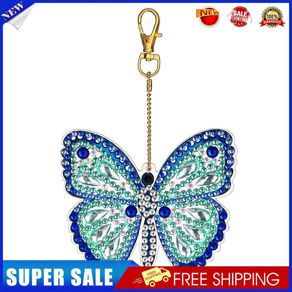 DIY Full Special-shaped Drill Diamond Painting Keychain Pendant (DSK022)