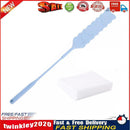 Long Handle Dust Brush Non-woven Household Bedroom Cleaning Tools (Blue) Newly