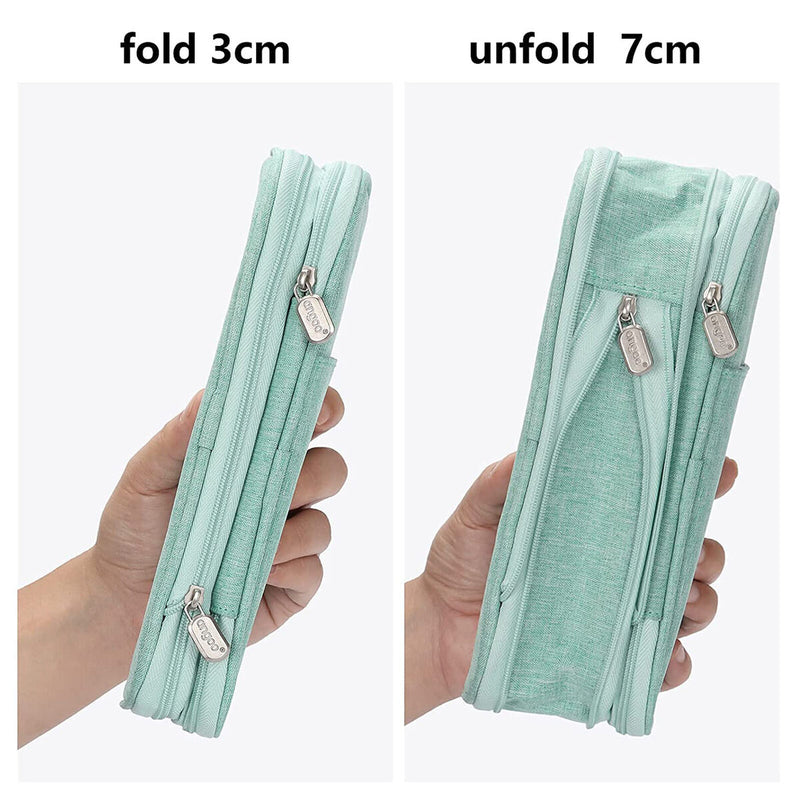 Large Capacity Pencil Case Makeup Cosmetic Handbag Student School Stationer