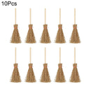 10pcs 3.71in Broom Witches broomstick decorated for Halloween Theater Etc`