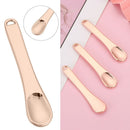 Cosmetic Skincare Makeup Beauty Scoop Cosmetic Metal Mini Spoon Reusable Scoop
