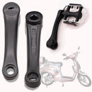 Motorbike Scooter Pedals Bracket Electric Bicycle Crankset E-Bike Cranks Arm