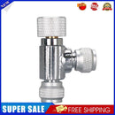 CO2 Trimming Valve Aquarium Dioxide Bubble Valve Regulator Refiner (Double)