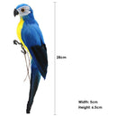 Creative Foam Feather Artificial Parrot Birds Home Ornament Imitation Bird Mo