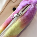 Animal Underarm Bag Women Mini Plush Shoulder Handbags Purse (15 Tie Dye)