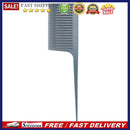 Plastic One-Way Hair Dyeing Tail Comb Professional Hairdressing Highlight Bru