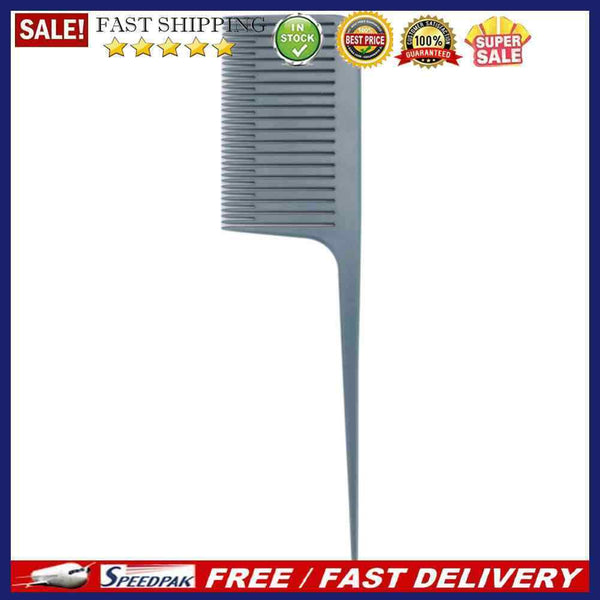 Plastic One-Way Hair Dyeing Tail Comb Professional Hairdressing Highlight Bru