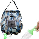 Outdoor Camping Water Storage Bag 20L Solar Shower Bath Bags (Camouflage)