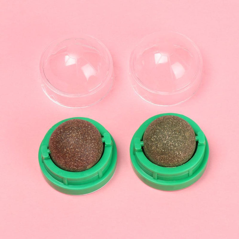 Digestion Rotatable Healthy Pet Food Kitten Snacks Catnip Sugar Cat Energy Ball