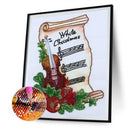 Musical Instrument Flowers Partial Special Shape Drill DIY Diamond Painting K