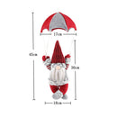 Faceless Gnome Parachutes Home Decor Santa Claus Pendant for Home Door Wall Hook
