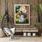 Bird and Flower Oil Paint By Numbers DIY Handpainted Picture Craft Home Decor