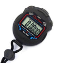 LCD Electronic Stopwatch Handheld Digital Stopwatch Timer Sports Stop Watch