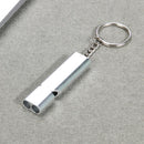 Outdoor Camping Hiking Tool Aluminum Alloy Emergency Survival Whistle