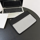 Fashion Letter Clutch Bag Transparent Cosmetic Bag PVC Travel Make Up Organizer