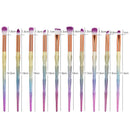 15pcs/Set  Cosmetic Brushes Eyeshadow Foundation Brushes Beauty Tools(3)