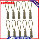 10pcs Zipper Anti Brief Sweater End Rope Cord Replacement for Sewing Clothes Bag