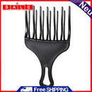 Plastic Wide Teeth Hairbrush Hairdressing Fork Comb Durable Hairstyle Accessory
