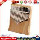 17 Keys Kalimba Pine Musical Instrument Thumb Finger Piano for Beginner Newly
