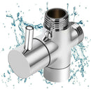 G1/2" 3 Way T-shaped Diverter For Shower Head Arm Best T-valve Diverter L8O3