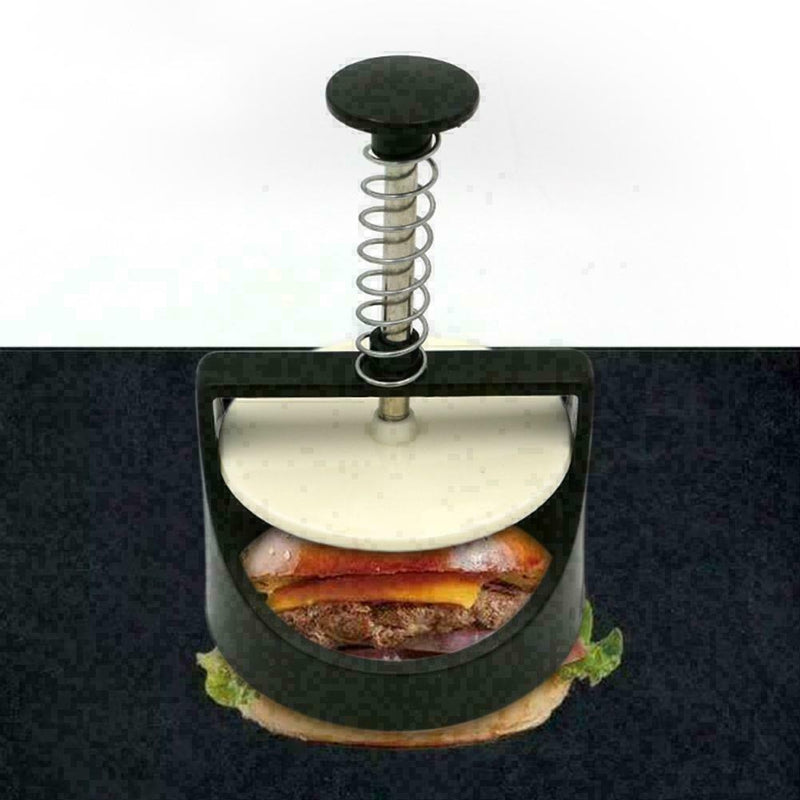 Heavy Hamburger Press Burger Meat Beef Grill Patty BBQ Favor O8C5 R1Q6 C9V8