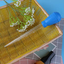 Manual Suction Pipe Pump Aquarium Fish Tank Siphon Cleaning Tools (Blue) Newly