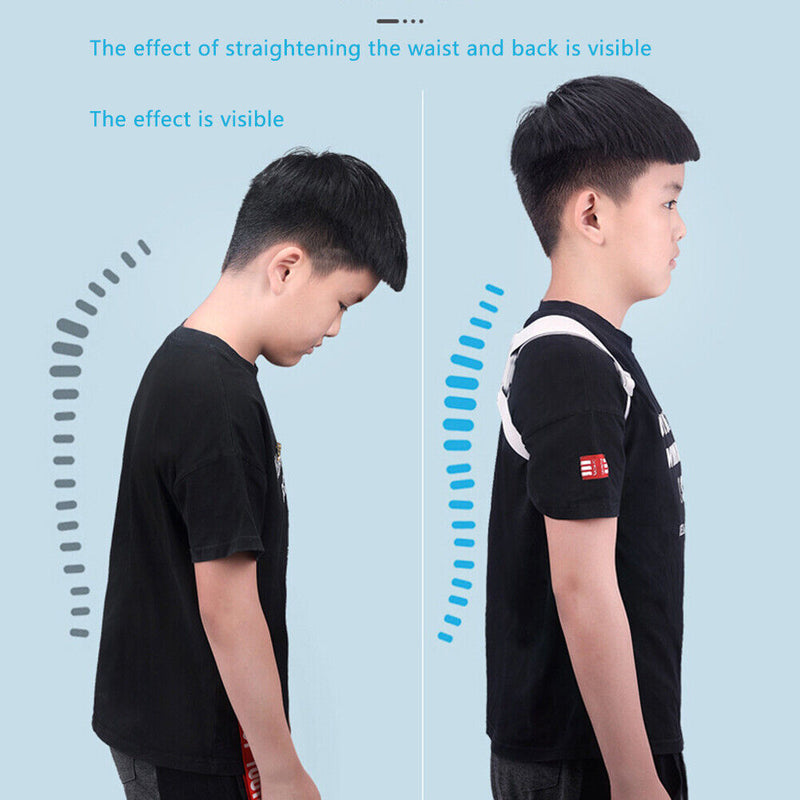 Posture Corrector Belt Adjustable Clavicle Spine Back Shoulder Unisex Corre