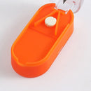 Portable Medicine Organizer Case Rectangular Pill Cutter Storage Box Container