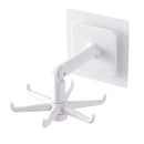 360° 6-Hook Under Shelf Kitchen Utensil Organiser Wall Hook Hanging Rack Holder`
