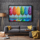 Diamond Painting 5D DIY Colorful Tree Partial Special Drill Rhinestone Kit Newly