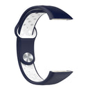Watch Strap for HUAWEI HONOR Band 6 TPU Wristband (Midnight Blue White) Newly