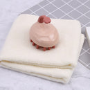 Silicone Shampoo Scalp Massage Brush Portable Hair Washing Comb (Pink) Newly