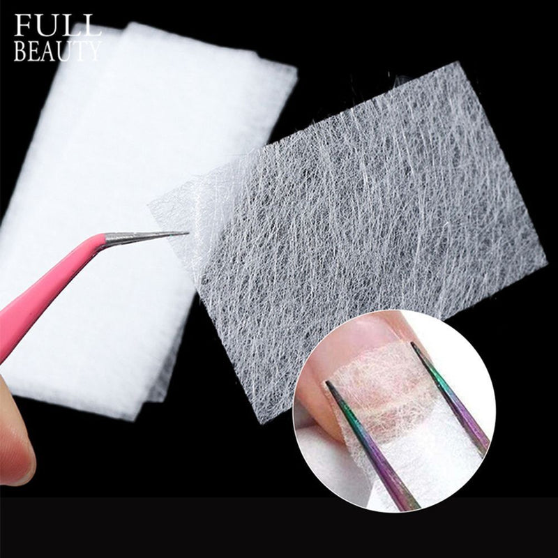 DIY Manicure Repair Broken Nails Poly Builder Fiberglass Gel Nail Extension Gel