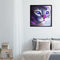 DIY Diamond Painting Purple Cat Full Round Drill Decor Art Picture for Home
