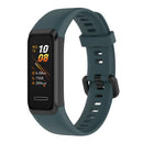 Silicone Strap Wristband Band for Huawei Band 4/Honor Band 5i (Olive Green)