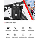 SAHOO Removable Bike Front Water Bottle Bag Bicycle Insulation Kettle Pouch
