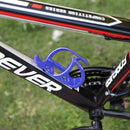 Road Cycling Bike Bottle Rack Cage Durable Bicycle Water Cup Holder (Blue)