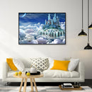 IY Full Round Drill Diamond Painting sky castle Mosaic Rhinestone Art