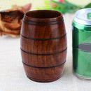 Big Belly Beer Cup Carved Classic Three-line Classical Wooden Cup