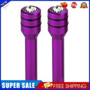 Bling Car Door Lock Knob Aluminum Door Lock Knob Pull Pin 2 Pack (Purple)